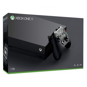 Xbox One X 1TB Console with Wireless Controller, Customize 1TB Hard Drive