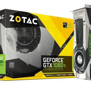 ZOTAC GeForce GTX 1080 Ti Founders Edition 11GB GDDR5X 352-bit Graphics Card (ZT-P10810A-10P)