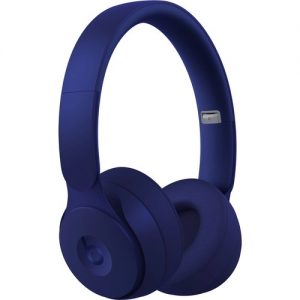 Beats by Dr. Dre Solo Pro Wireless Noise-Canceling On-Ear Headphones (Dark Blue, More Matte Collection)